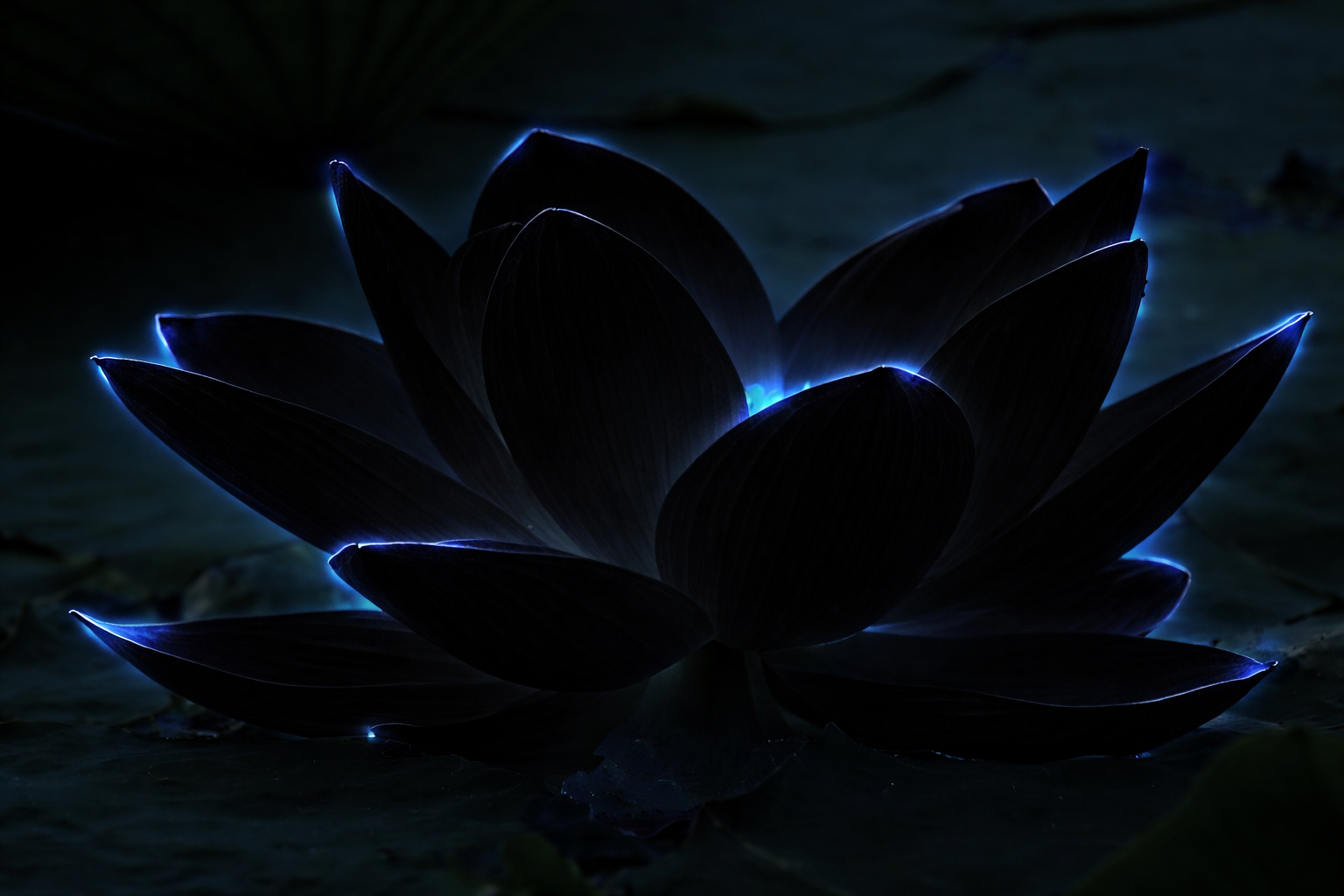 Flor de Loto Azul